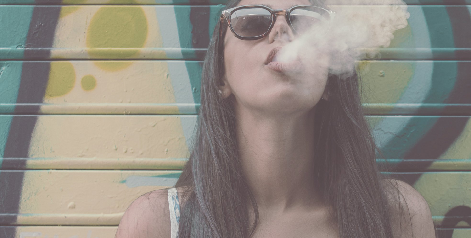 girl smoking