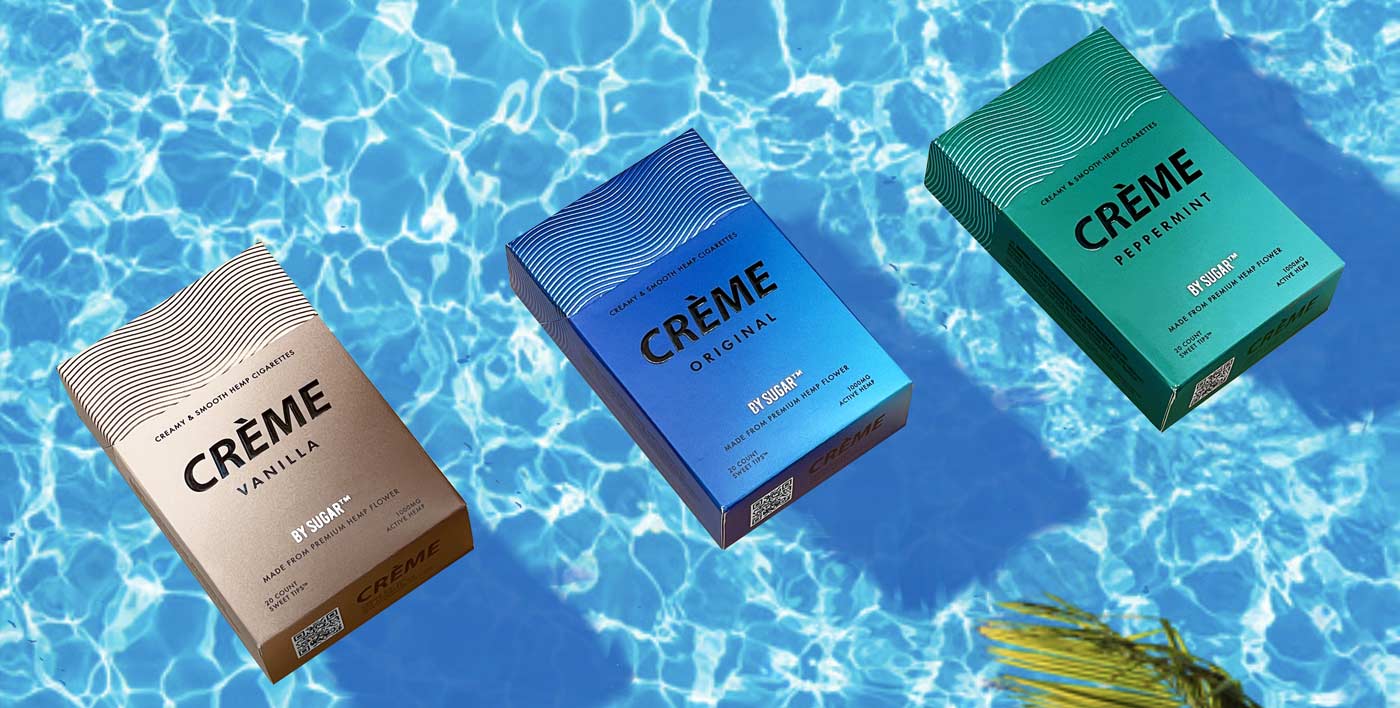 cbd cigarettes floating in swimming pool