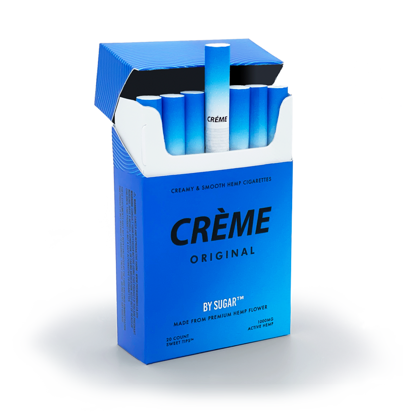 cbd cigarettes pack open