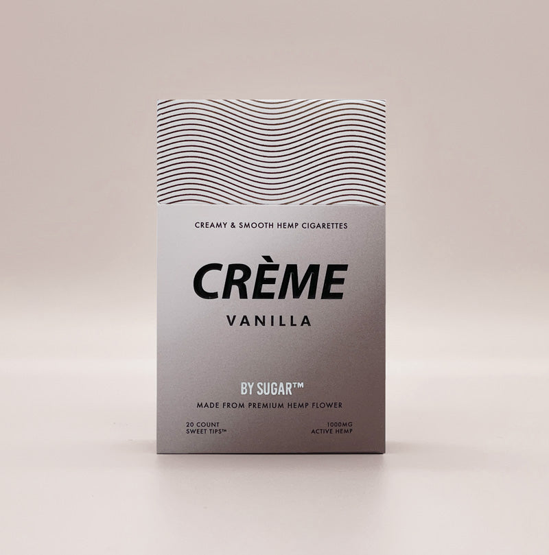 hemp cigarettes pack vanilla flavor